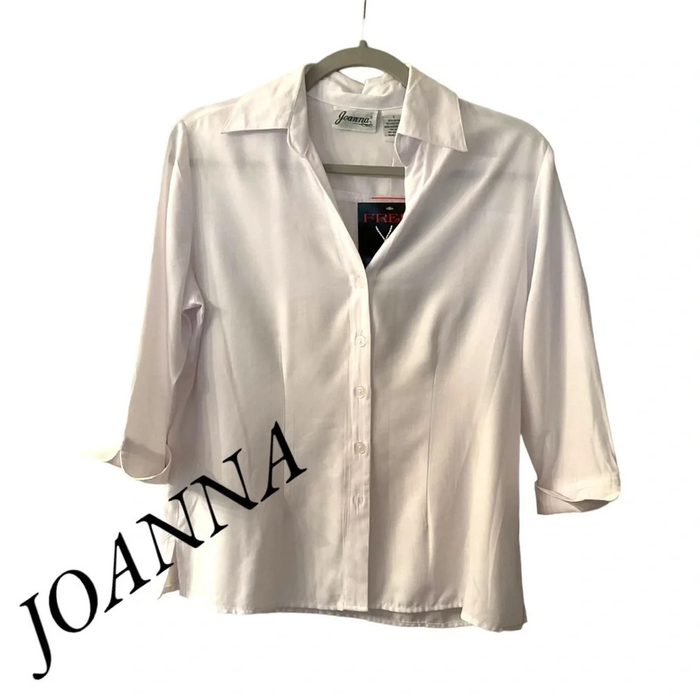 NWOT Joanna White Blouse